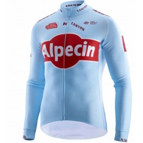 Maillot Cyclisme 2019 Team Katusha Alpecin Manches Longues N001